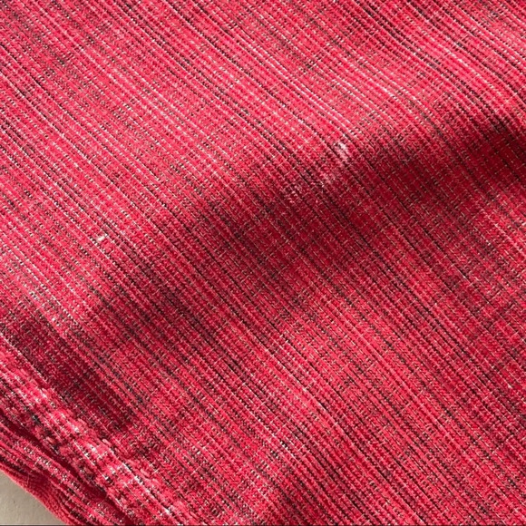 Columbia Women's Standard Times Two Corduroy Long Sleeve Shirt, Red Plaid, XS - Picture 13 of 16